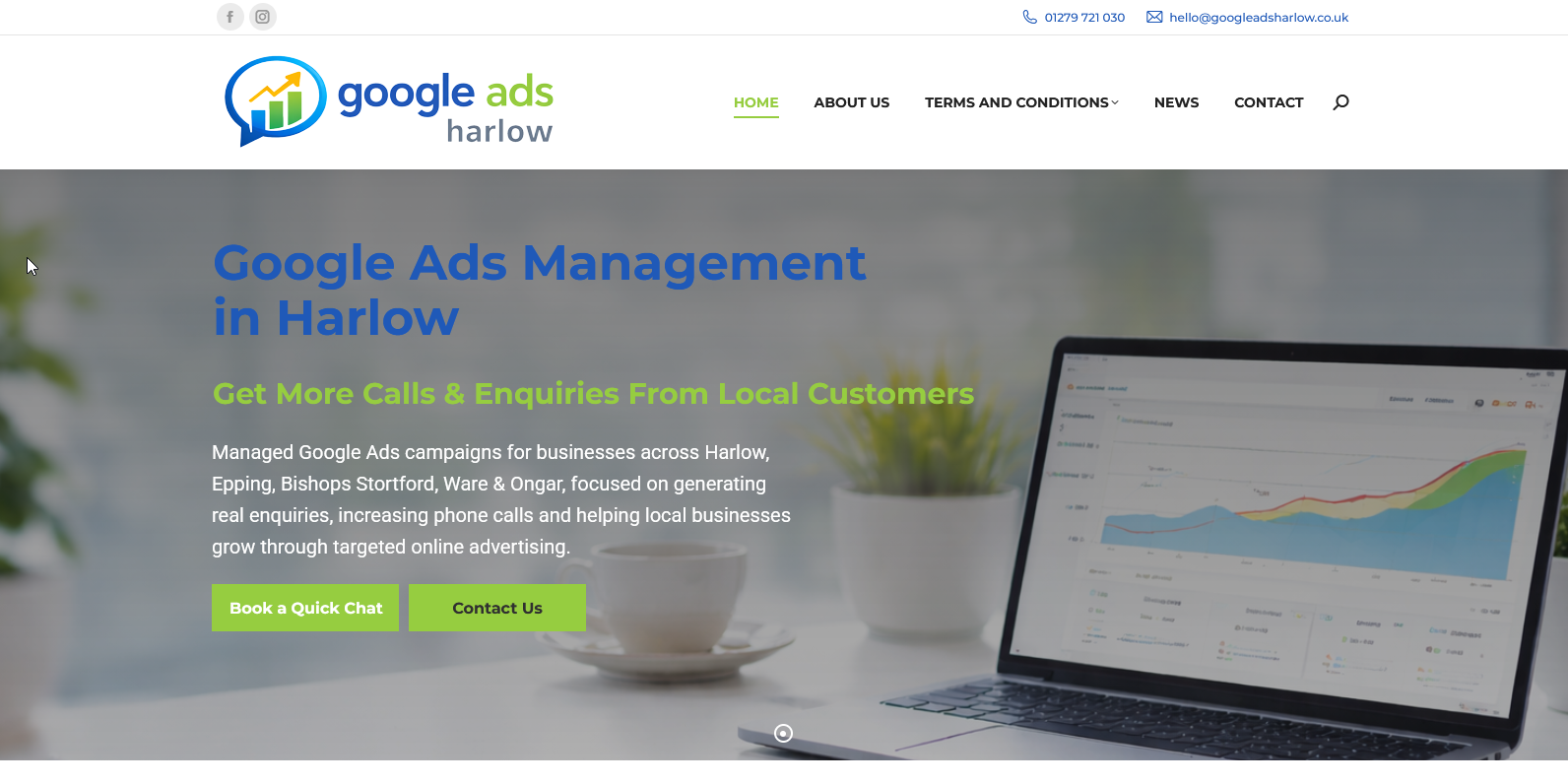 Google Ads Harlow