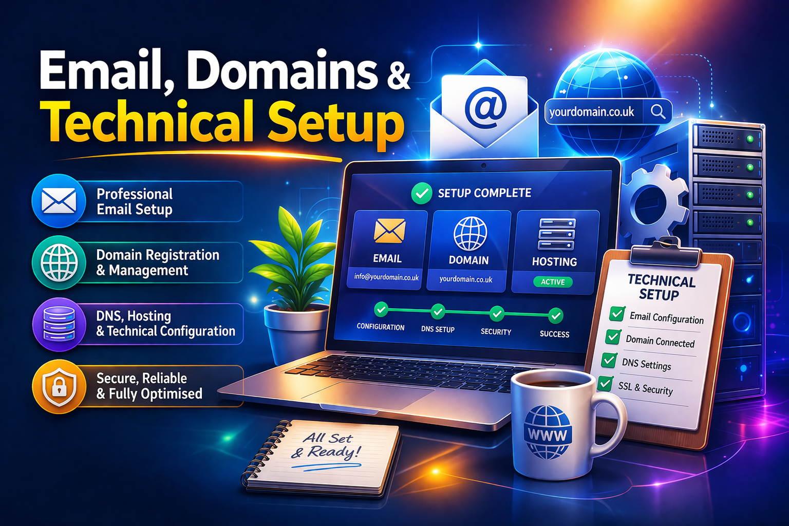 Email Domains and Technical Setup
